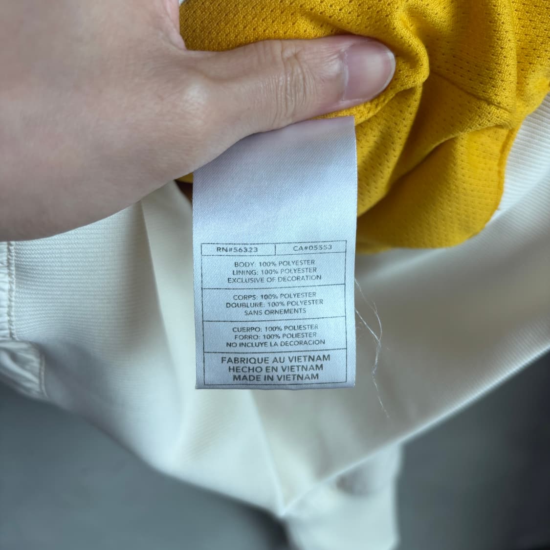 나이키 윈드러너 바람막이 버건디 아이보리 상품이미지3