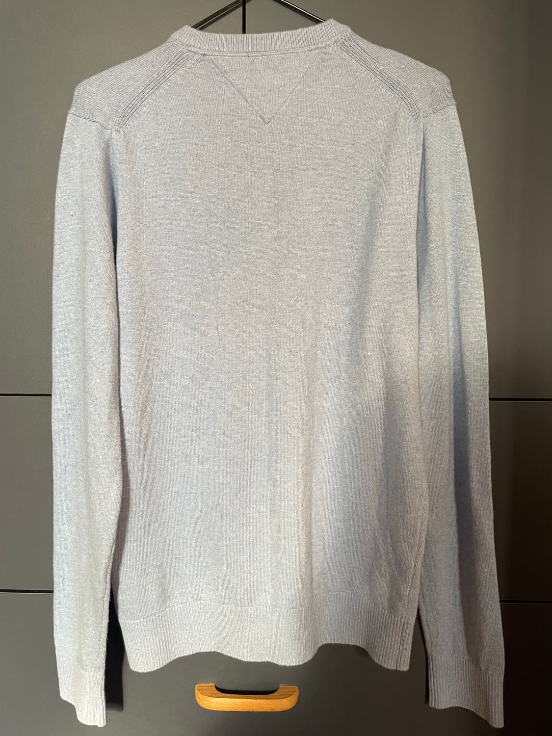 Tommy Hilfiger 브이넥 캐시머어 코튼 구름 니트 상품이미지3