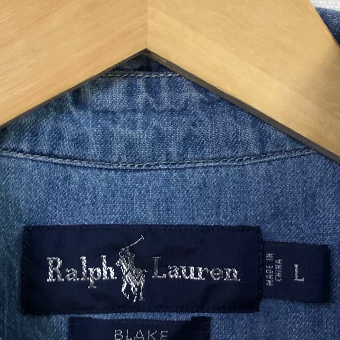 105 폴로 데님 셔츠 상품이미지4