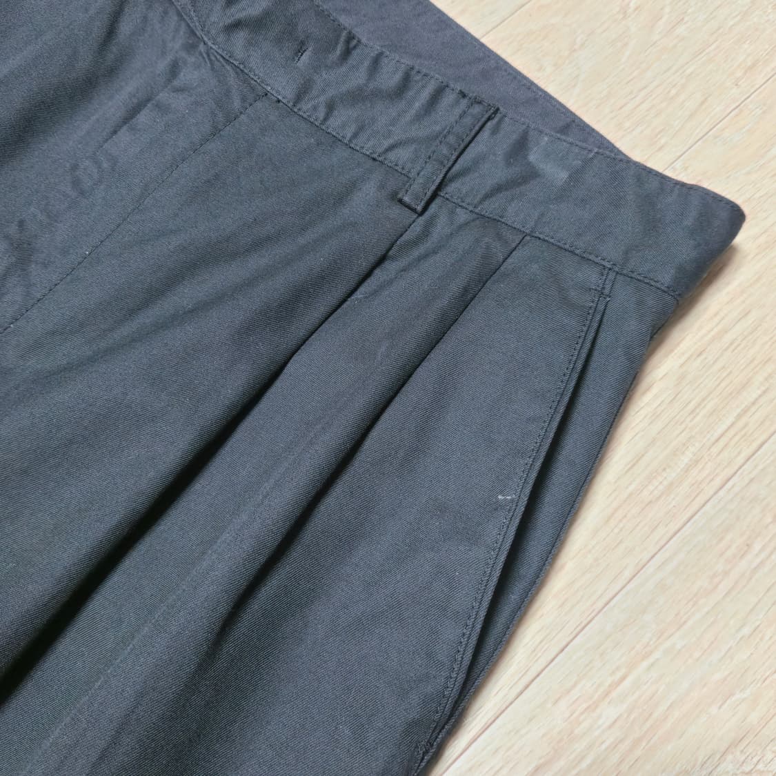 34) 무신사 스탠다드 블랙 치노 코튼 구르카팬츠 상품이미지5