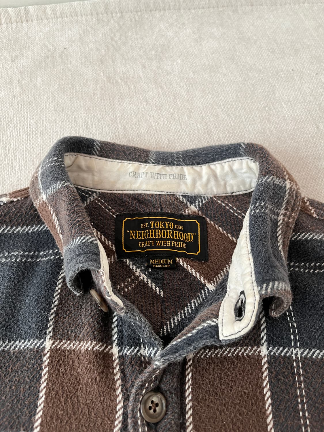 네이버후드 17fw 럼버 셔츠 상품이미지3