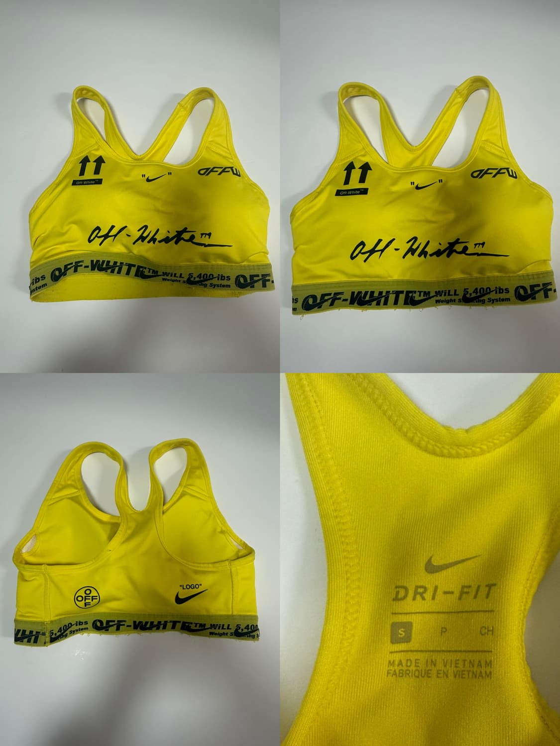 나이키x 오프화이트 우먼 탑 S 상품이미지1