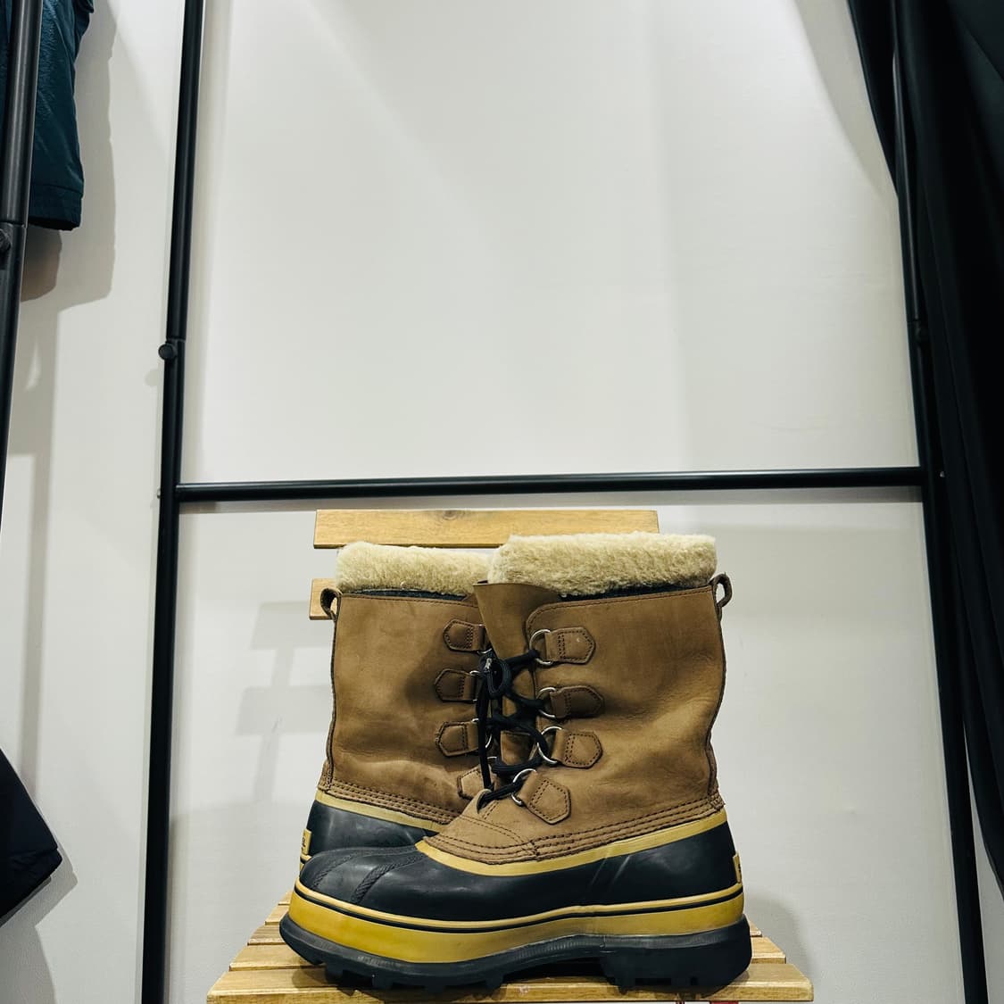 270) 소렐 방한화 남성 남자 방한부츠 카리부 다크브라운 상품이미지8