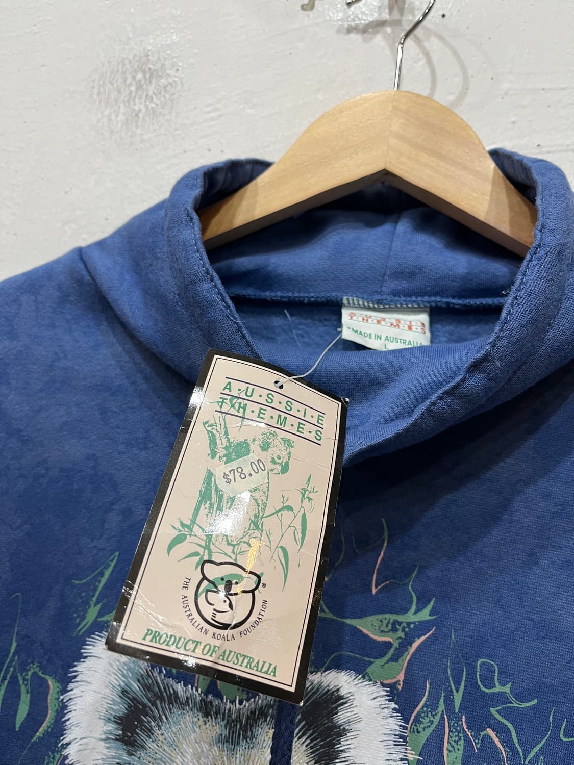 AUSSIE THEMES 오지테마 호주산 코알라 맨투맨 미사용품  상품이미지3