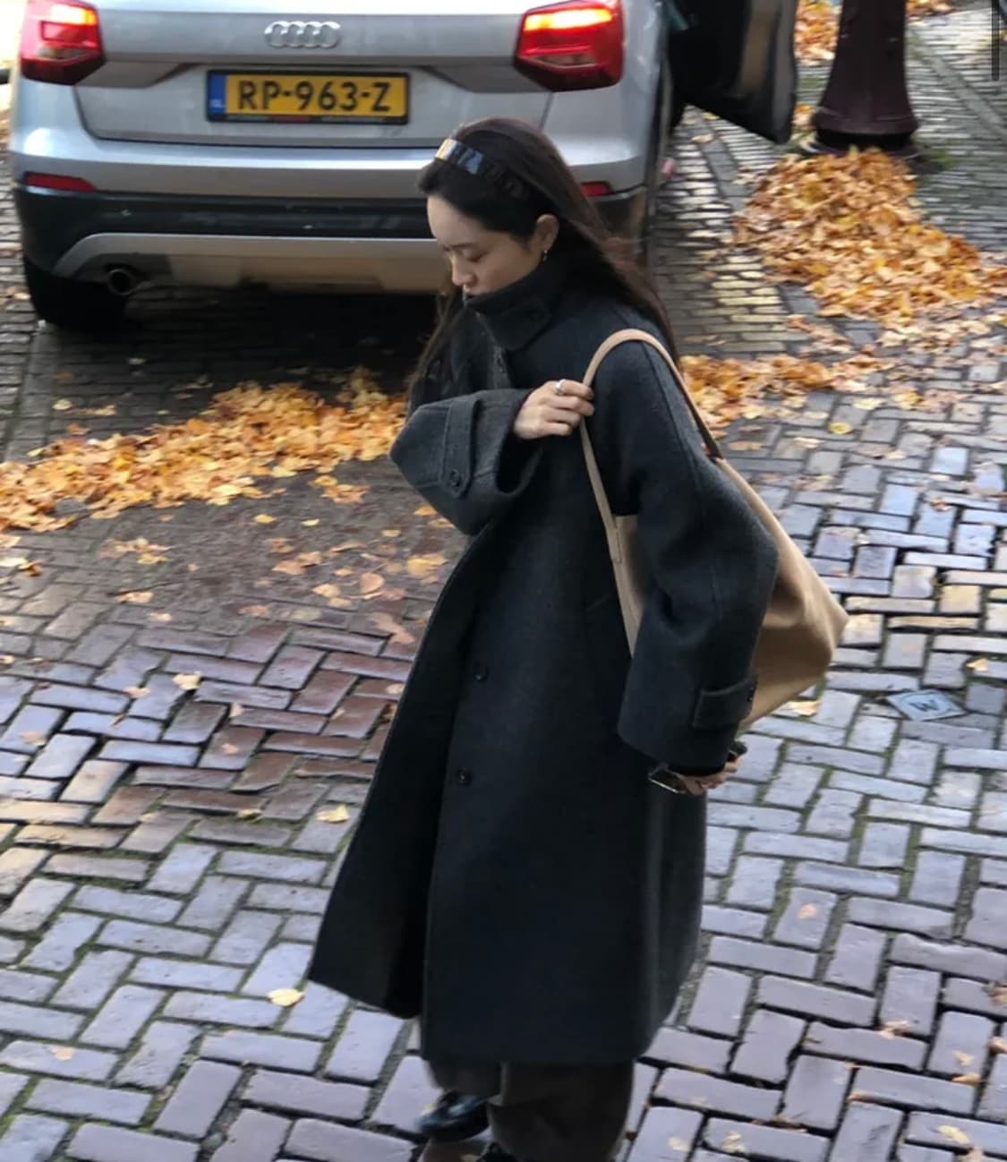 르모어 발마칸 코트 차콜 상품이미지2