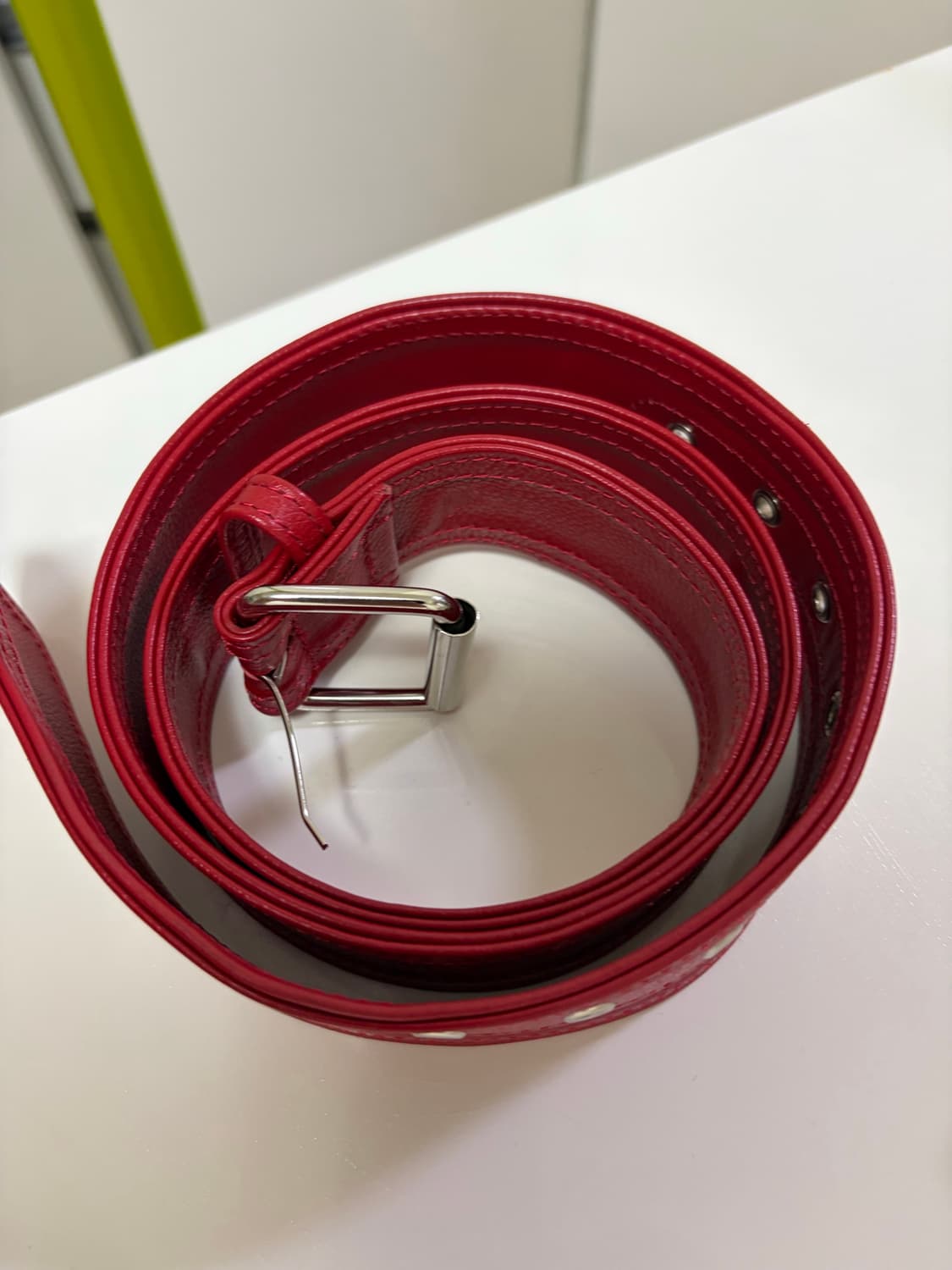 MARCELINE TIE BELT RED 상품이미지2