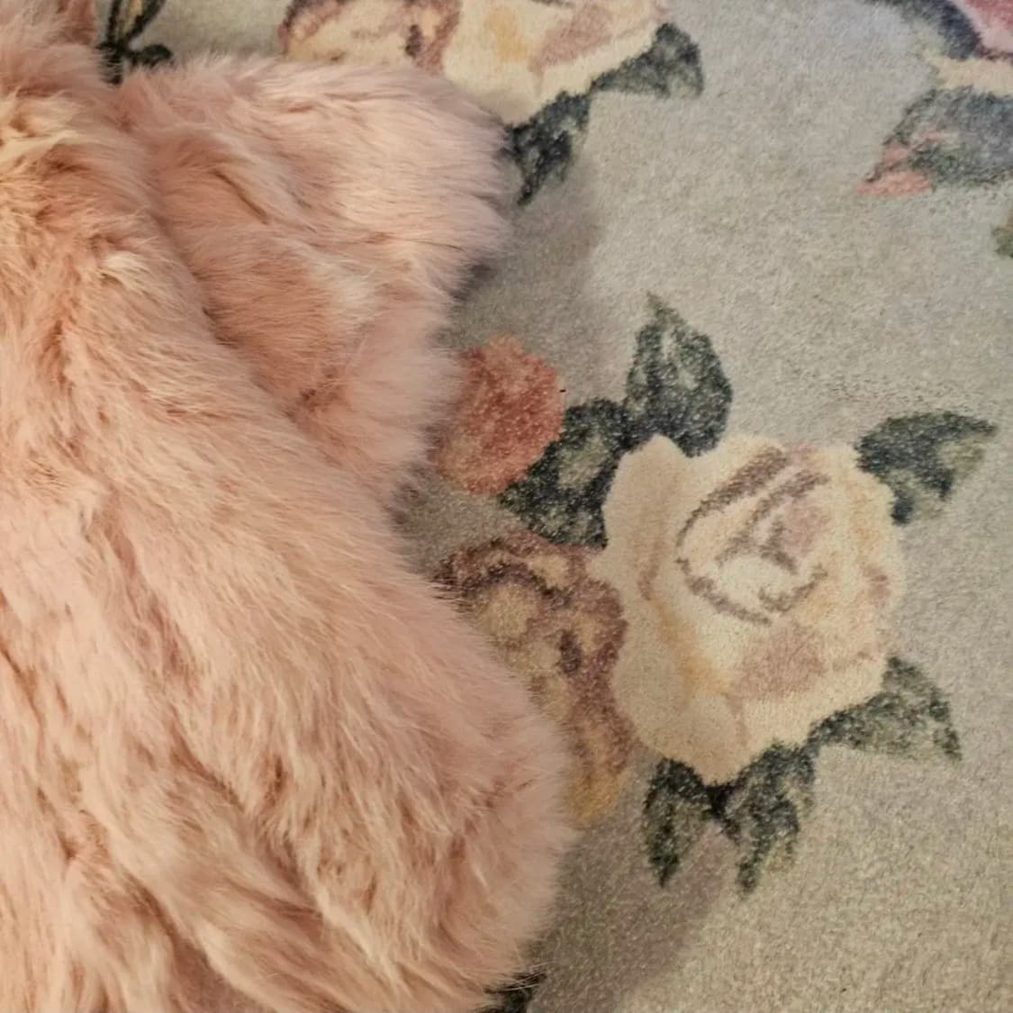 딸기우유 리얼 토끼털 갸루 퍼자켓 상품이미지3