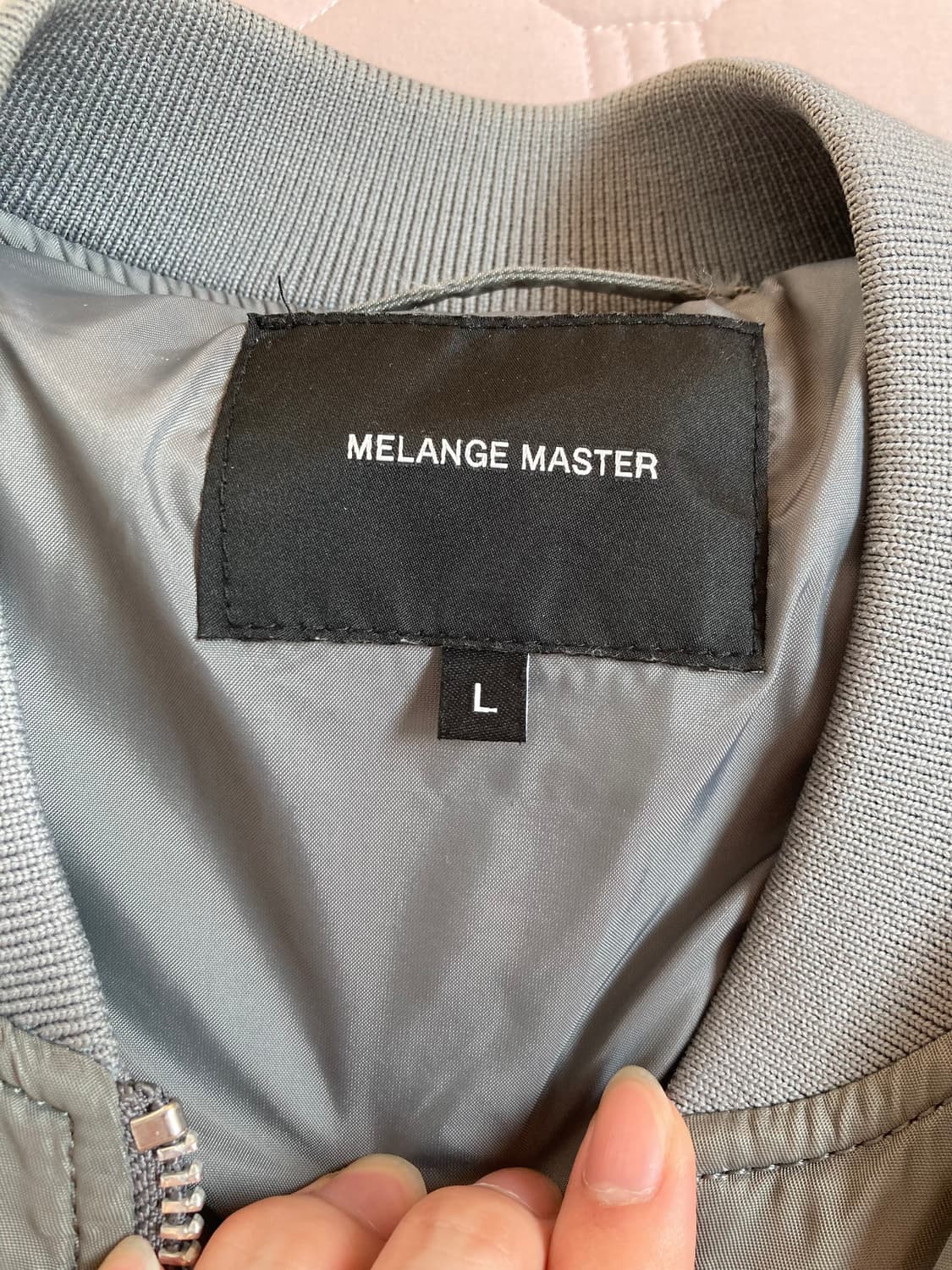 멜란지 마스터 MA-1 플라이트 자켓 L 상품이미지2