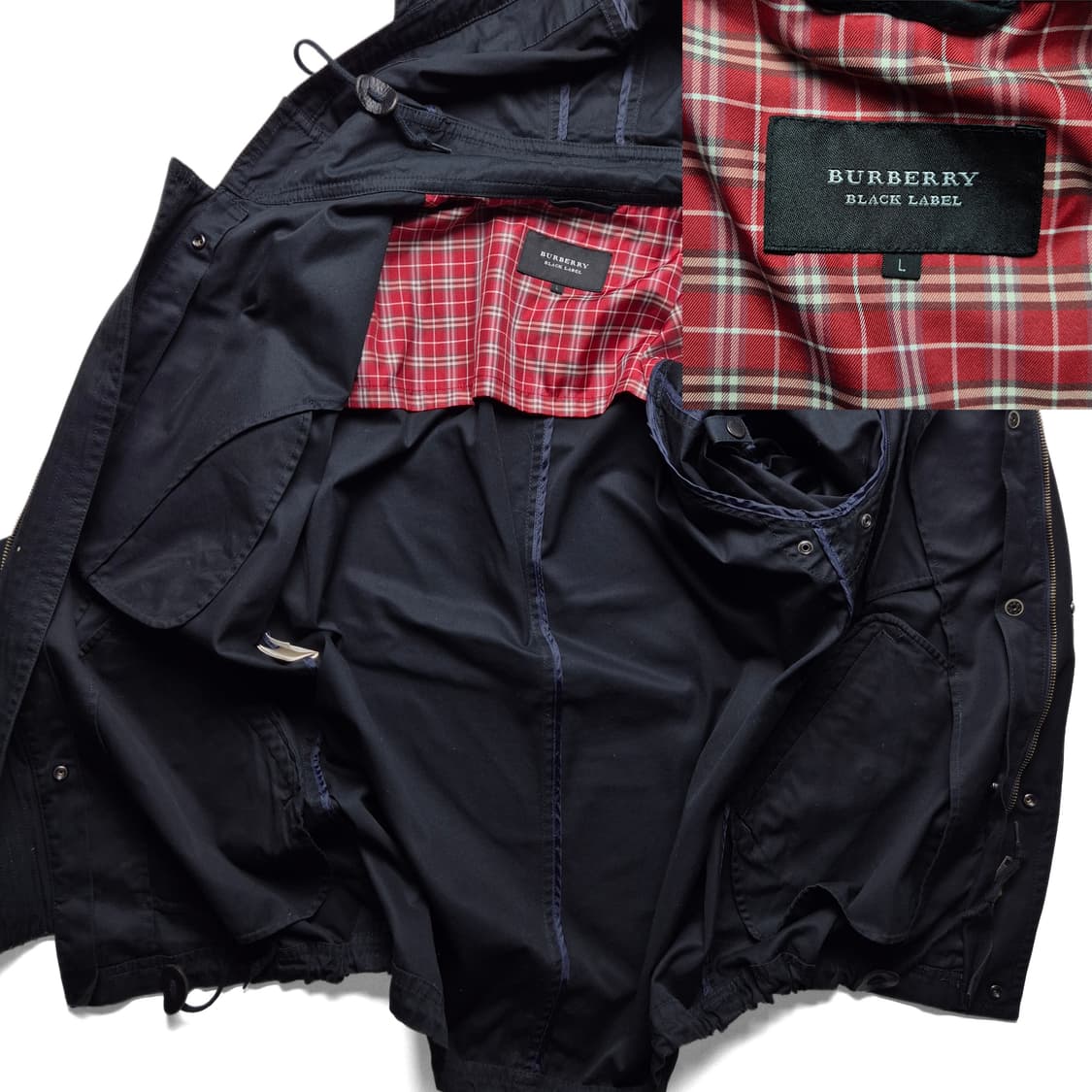 [L] 버버리 블랙라벨 3in1 후드자켓 상품이미지8