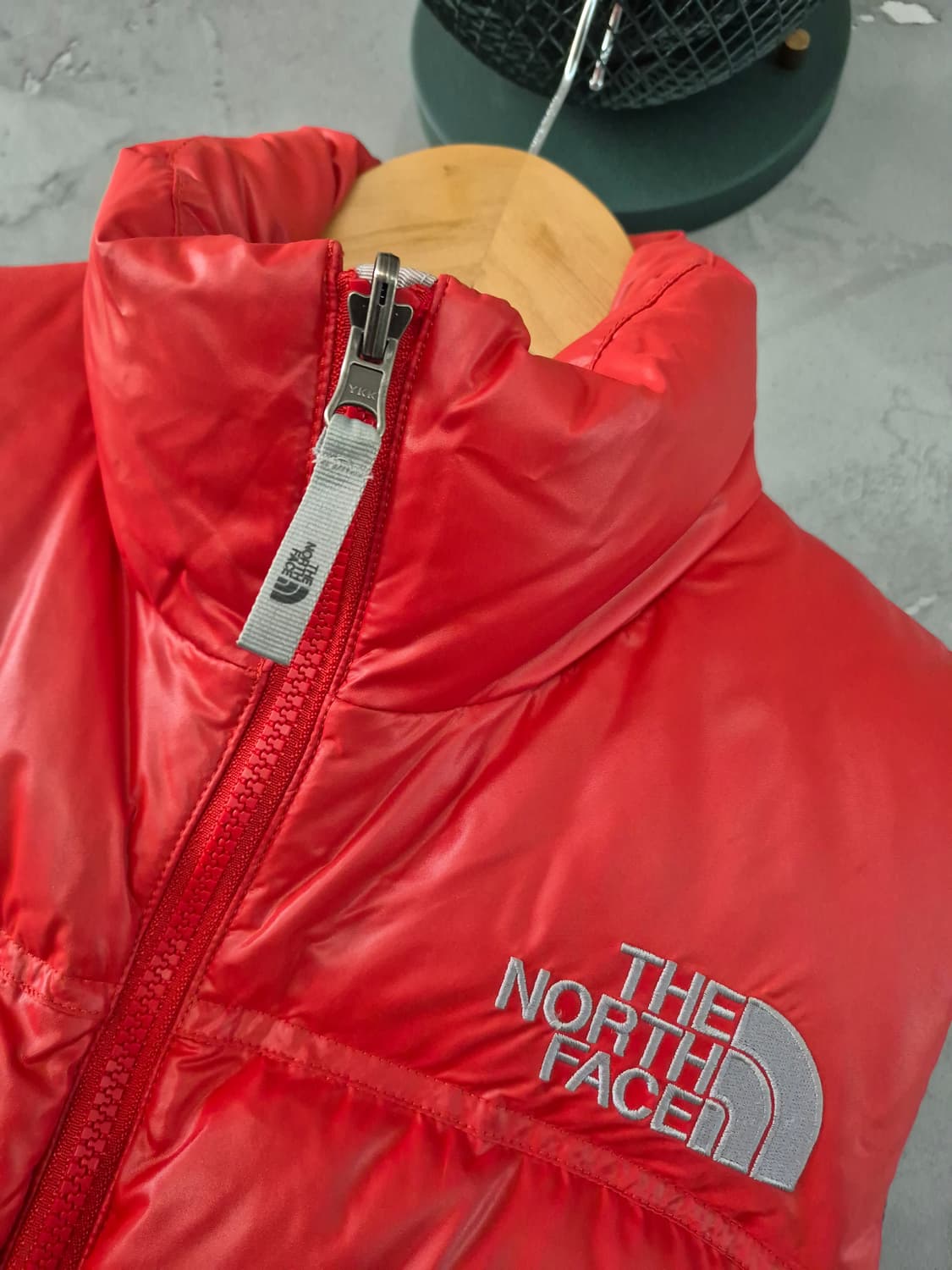 노스페이스 700 눕시 구스 패딩조끼 여성M 상품이미지2