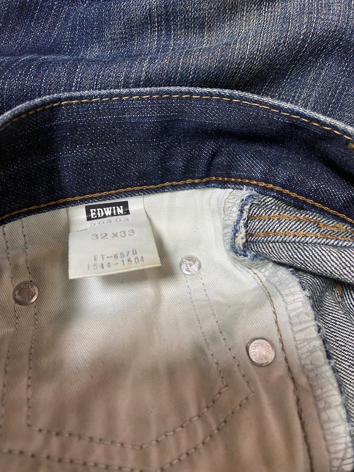 Edwin 503 Cut Off Denim Pants 상품이미지10