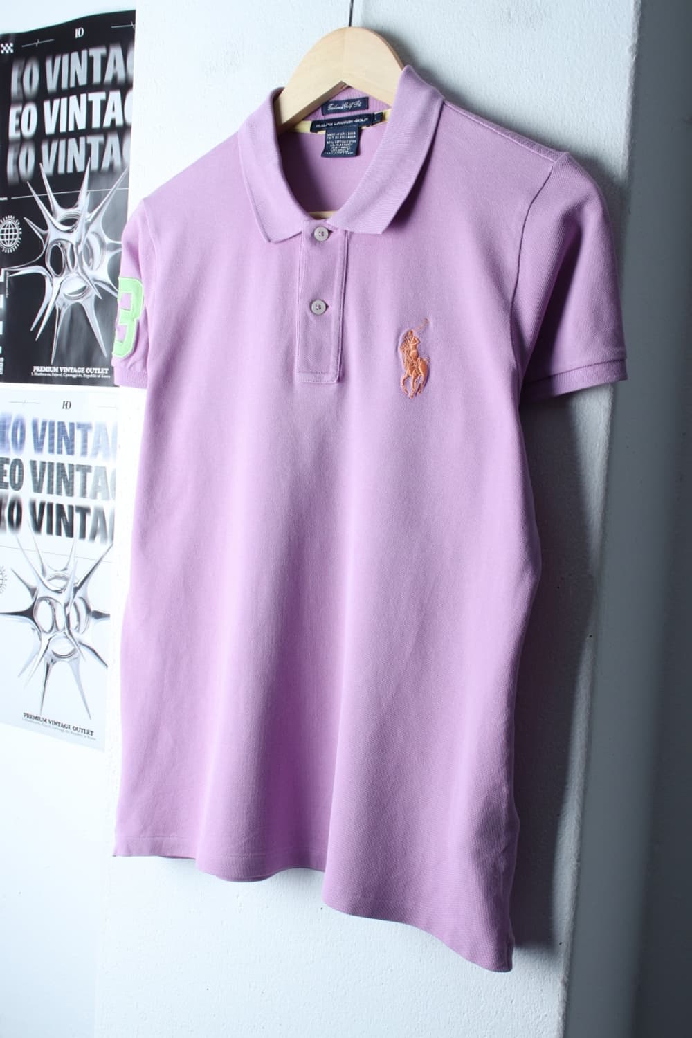 W(L-XL) 폴로 랄프로렌 반팔 카라 티셔츠 골프 연보라-H30379 상품이미지1
