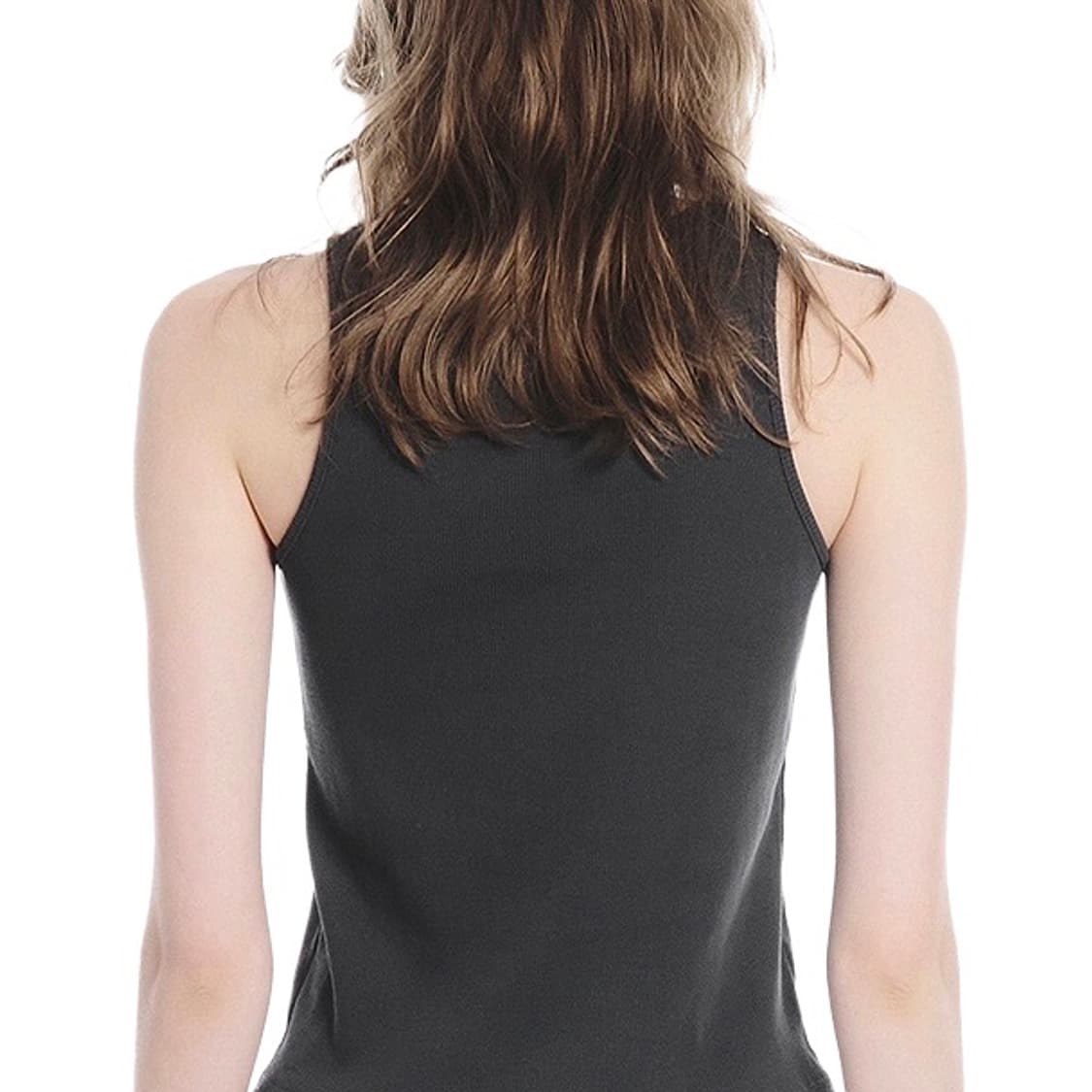 Flower Ribbed sleeveless 상품이미지3