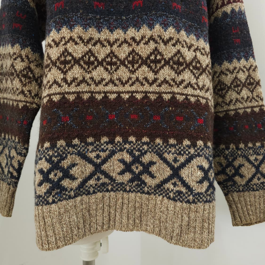 GANT 울 100% 노르닉 니트 남녀공용  상품이미지4