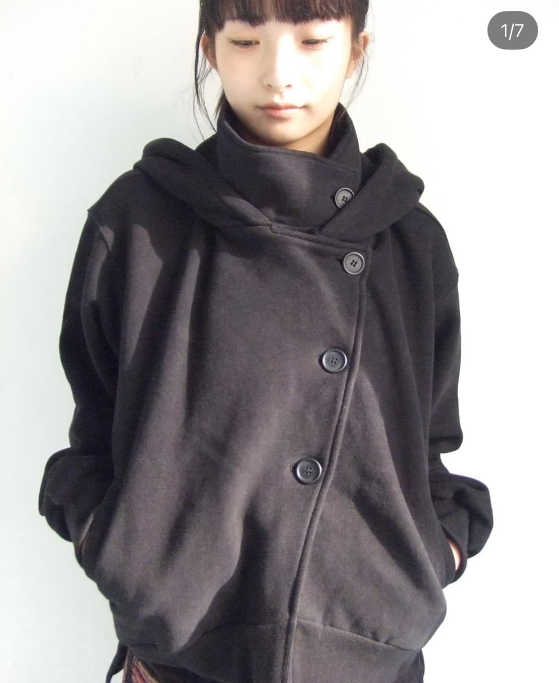 (구함) Oshigh 하이넥 후드집업 상품이미지1