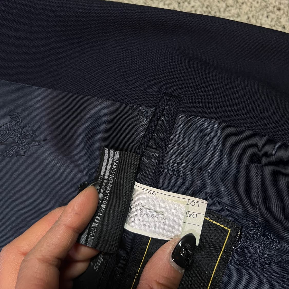 BURBERRYS 버버리 금장 블레이저 자켓 상품이미지8