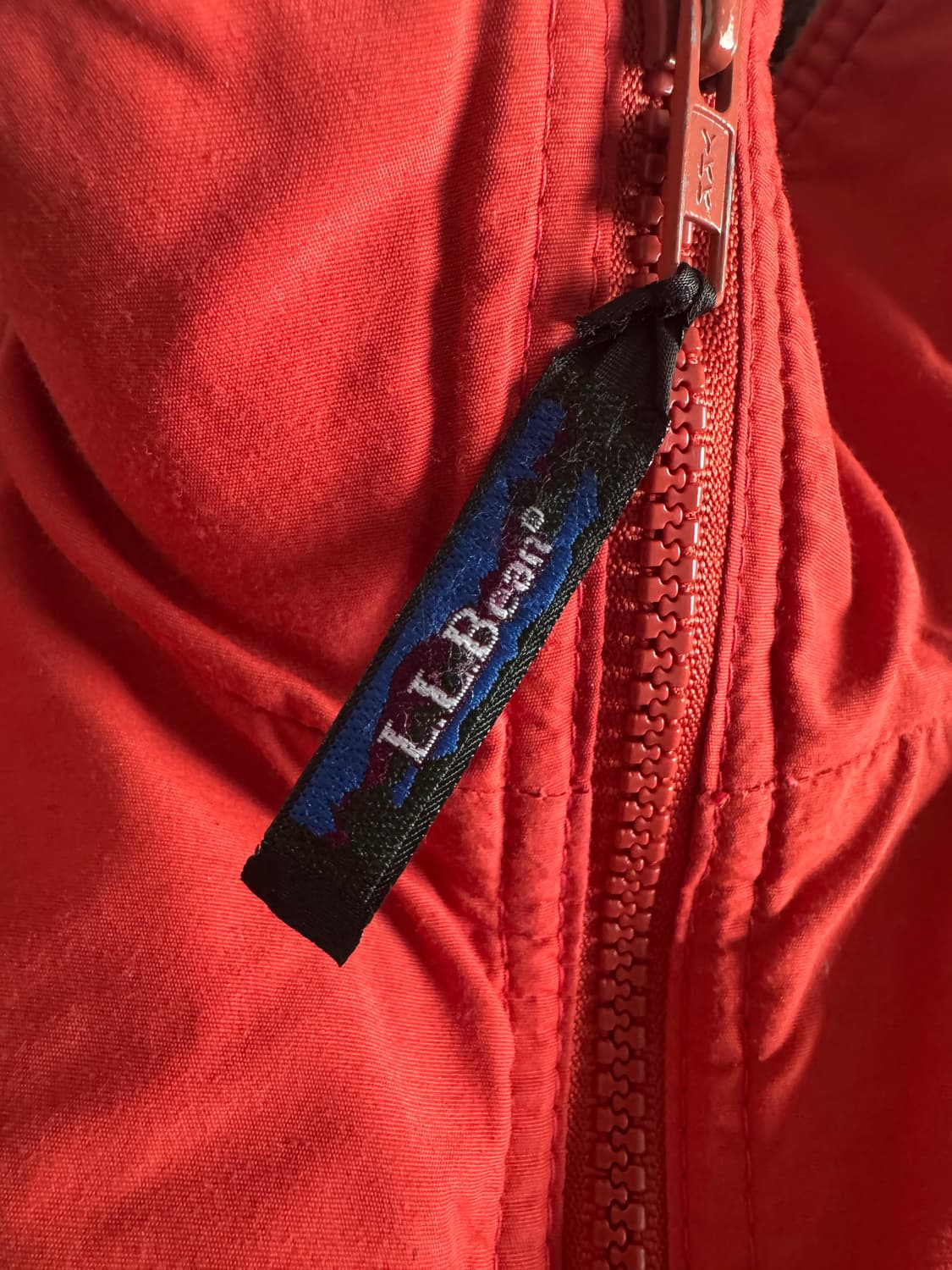 [XL] 90s 엘엘빈 ll bean 웜업 자켓 오렌지 상품이미지5