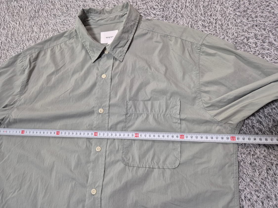 에피그램 남성 오버핏 셔츠 L(100) 상품이미지10