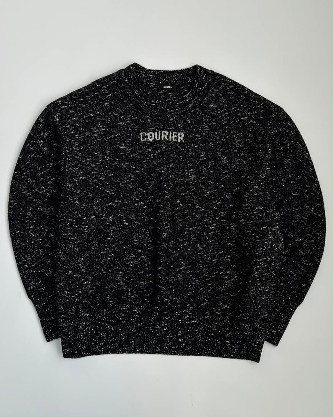 [F] 시스템 한섬 23년 신형 쿠리어 Avant 그래픽 니트 상품이미지1