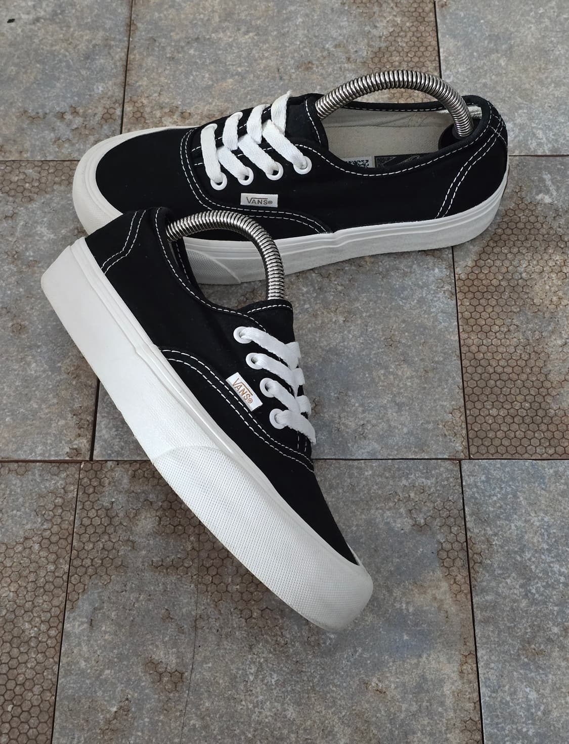 (230)반스 어센틱 vr3 블랙 마쉬멜로우  상품이미지6