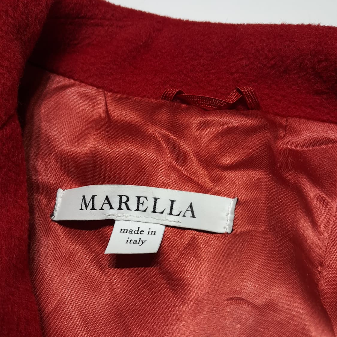 CL282 L 막스마라 마렐라 00s 이태리판 울캐시미어 벨티드 코트 상품이미지4