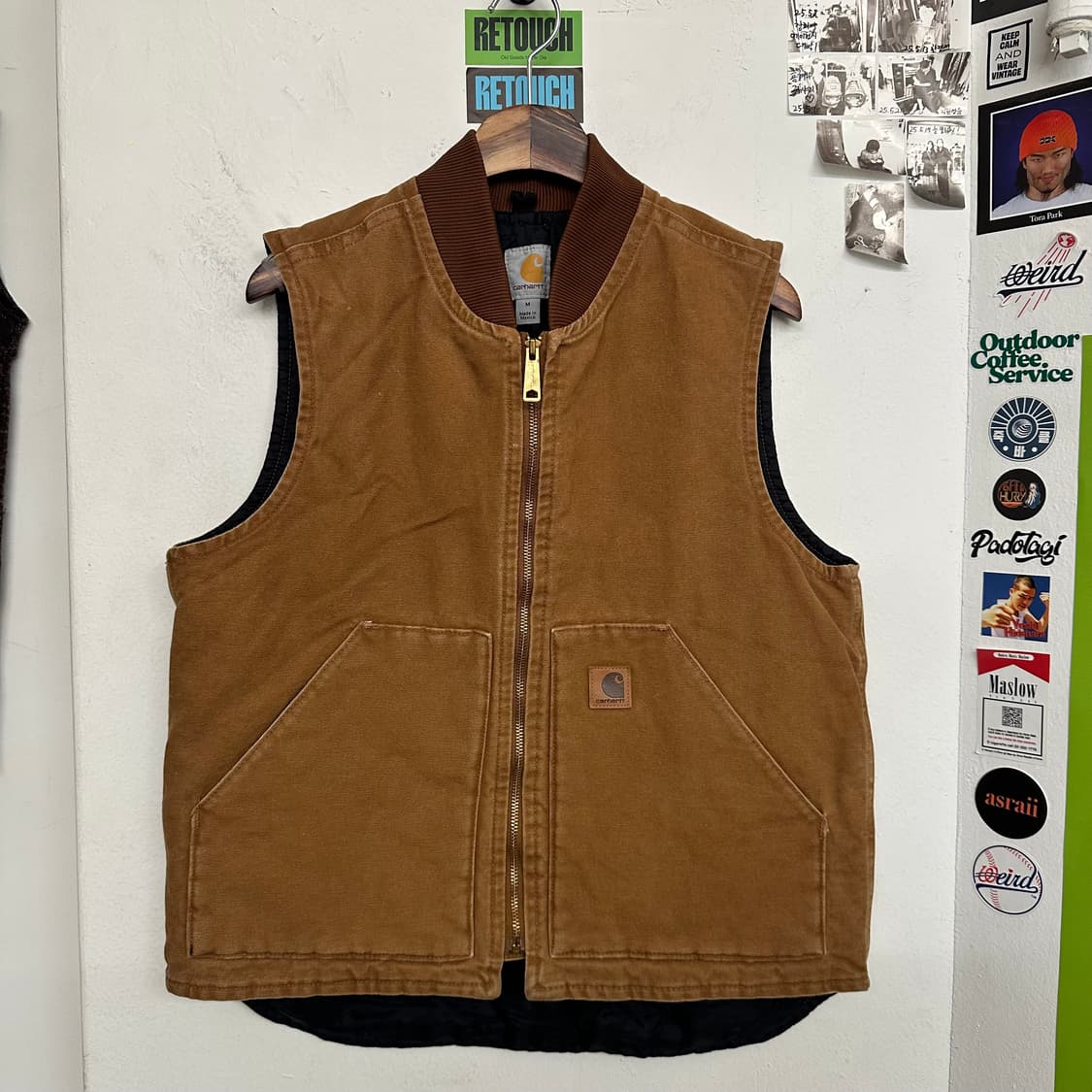 칼하트 캔버스 워크 베스트 상품이미지1