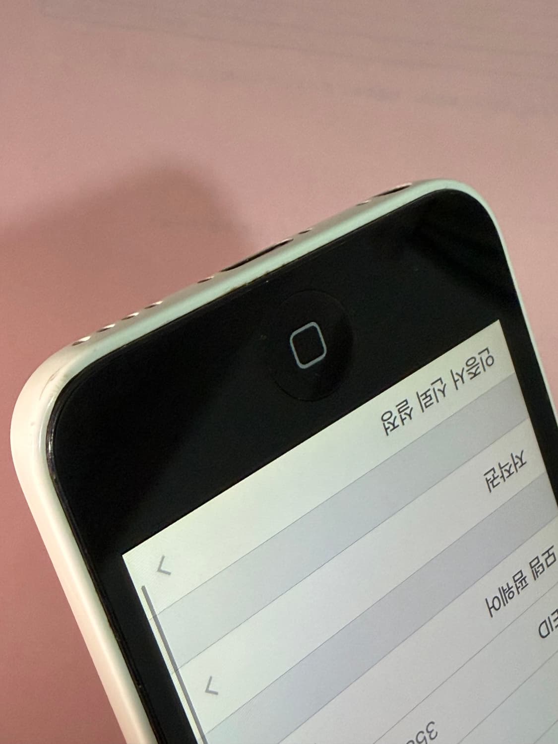 아이폰 5c 화이트 16기가 #9408 + 보호필름&투명케이스 상품이미지7