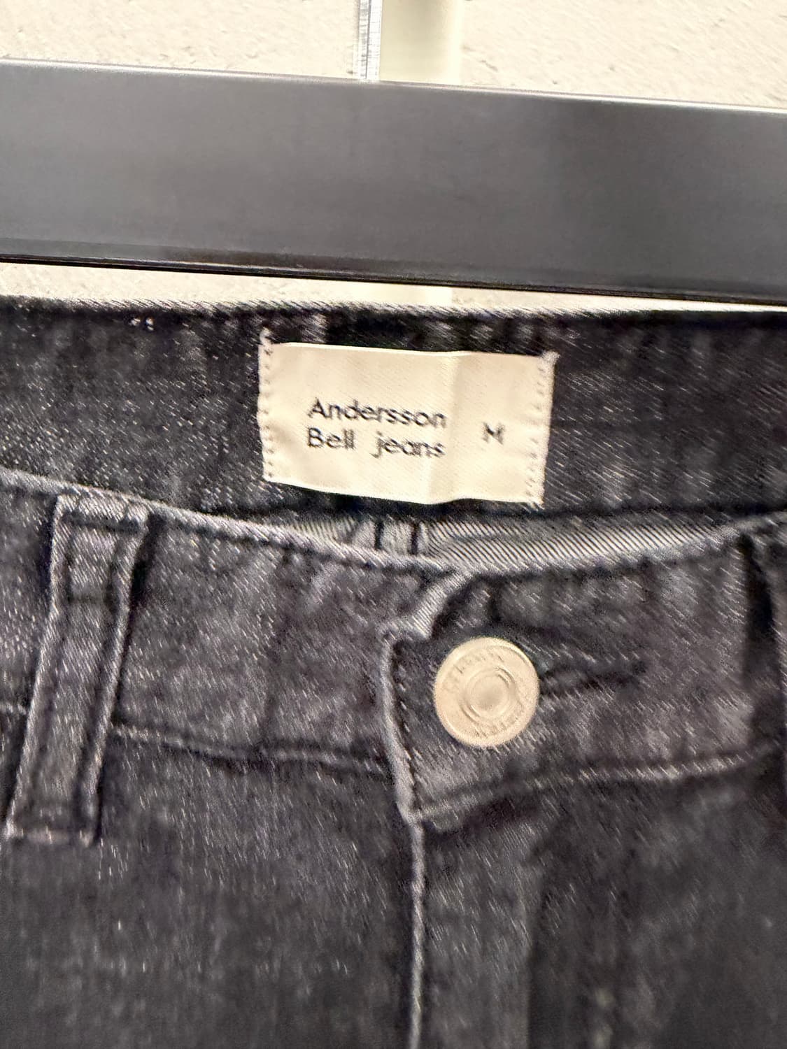 Andersson Bell 부츠컷 청바지 M 블랙 상품이미지3