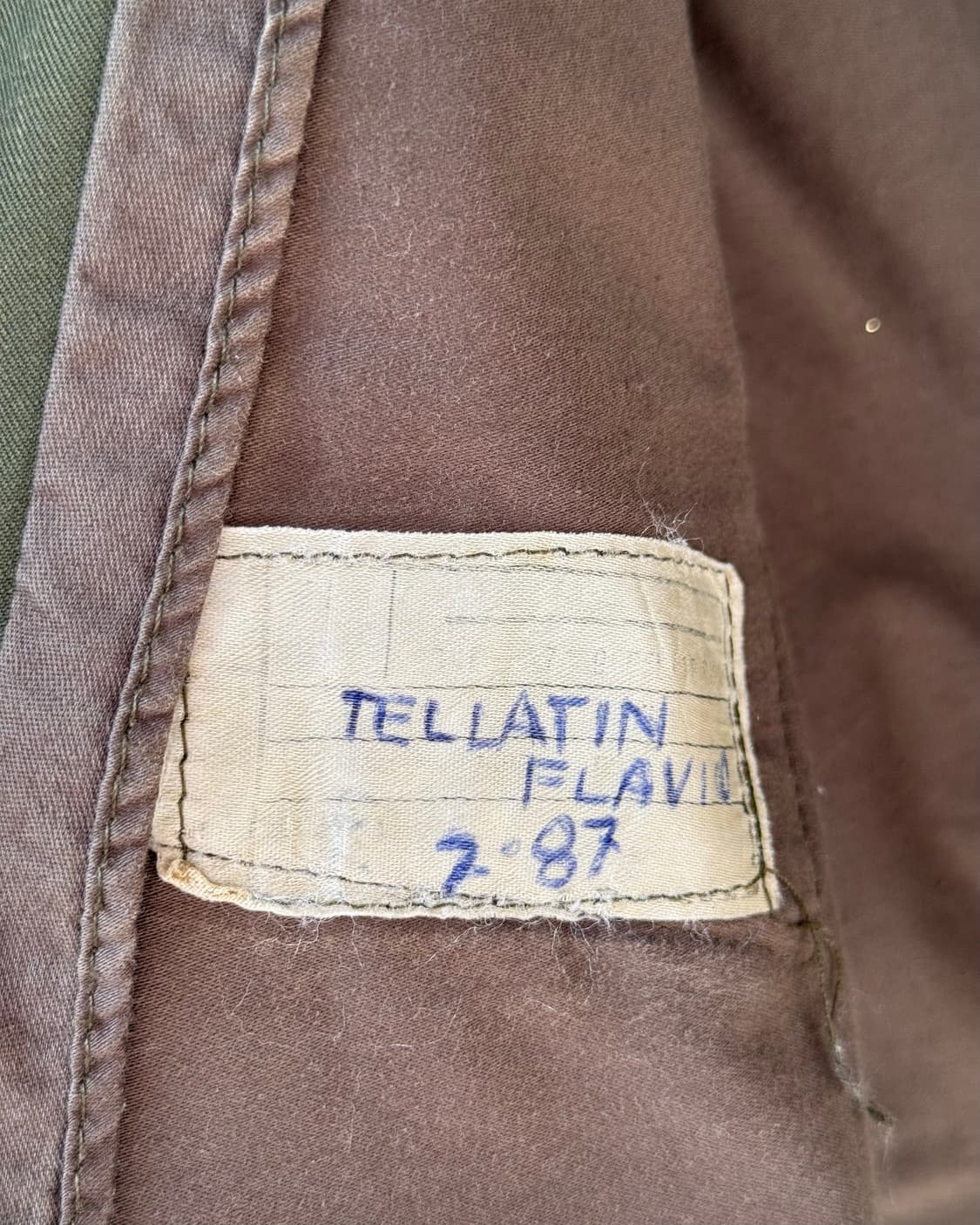 Original ITALIAN ARMY jungle fatigue 자켓 상품이미지10