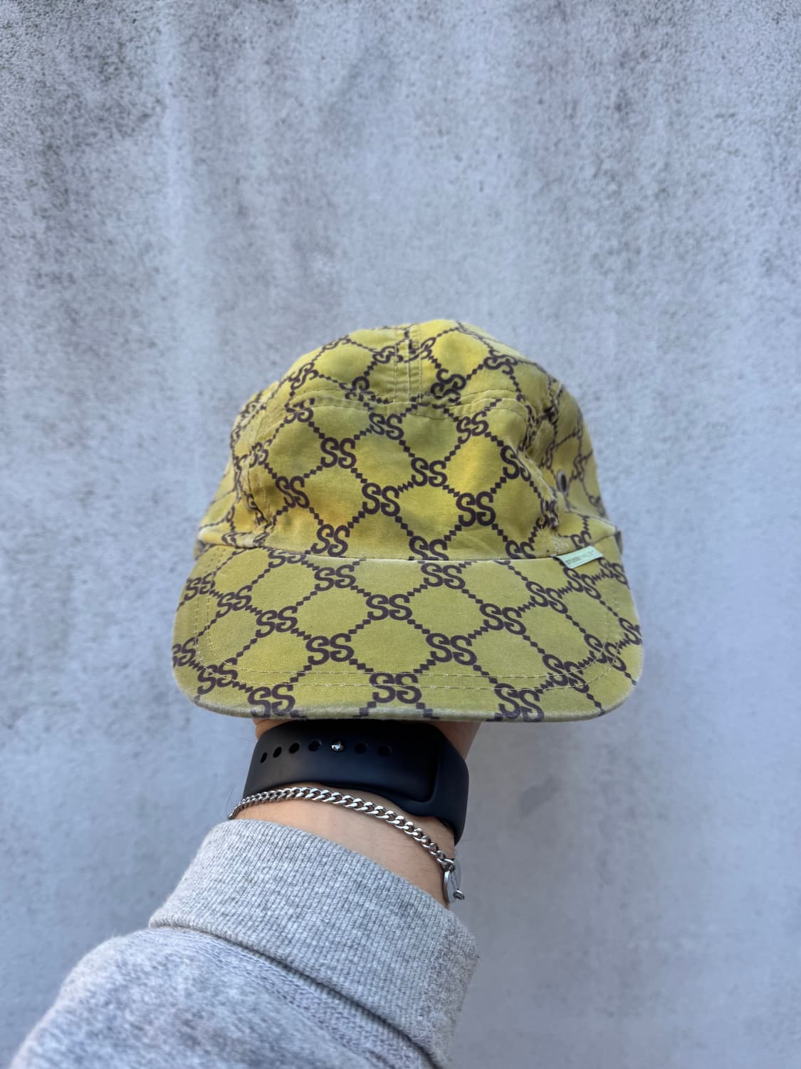 90s 스투시 LV Parody 캠프캡 상품이미지2