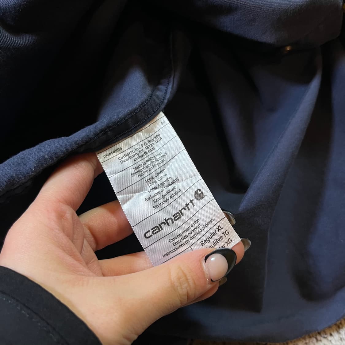 칼하트 코튼 오버 셔츠 상품이미지4