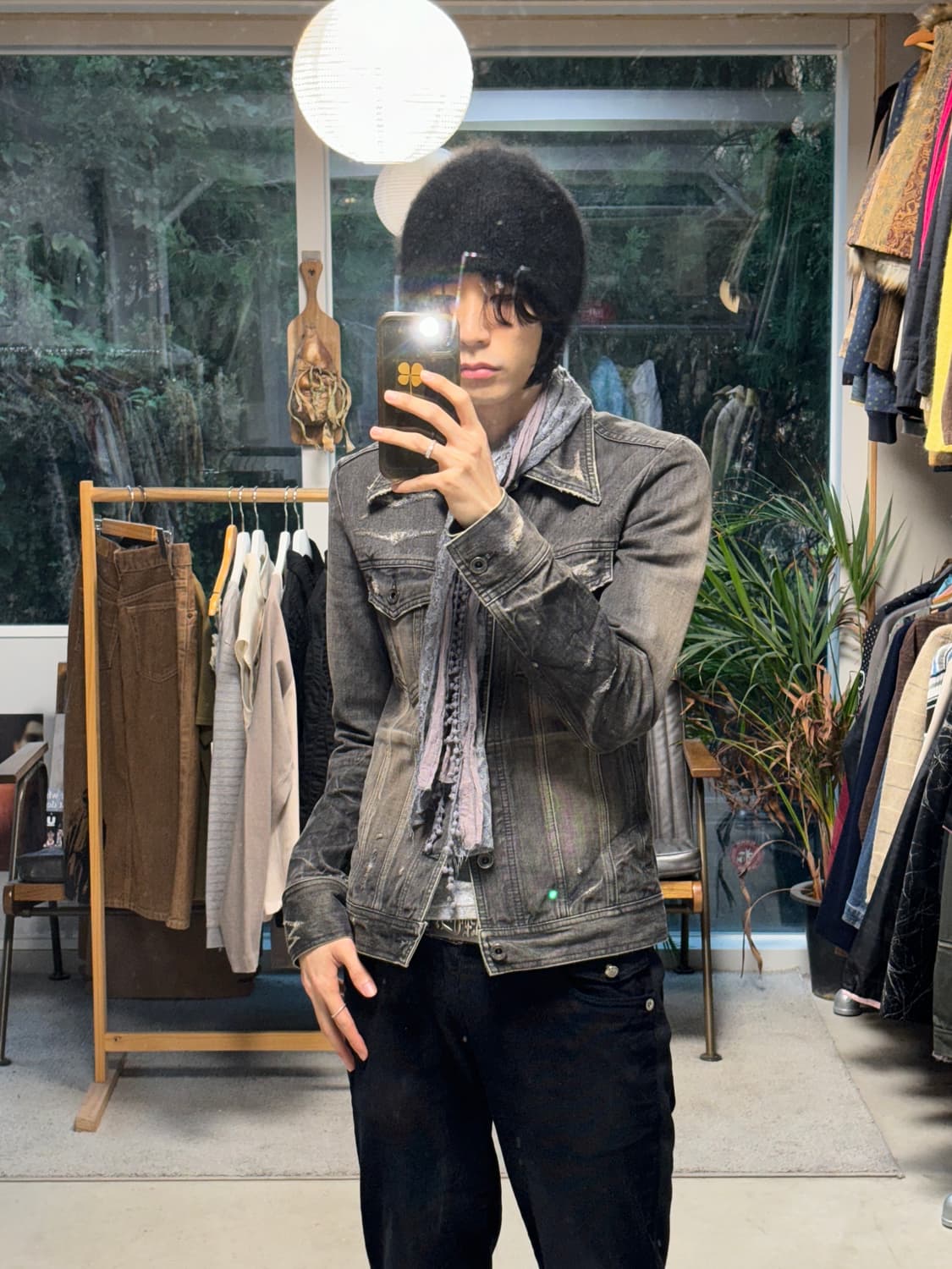 빈티지 리버서블 앙고리 비니 상품이미지4