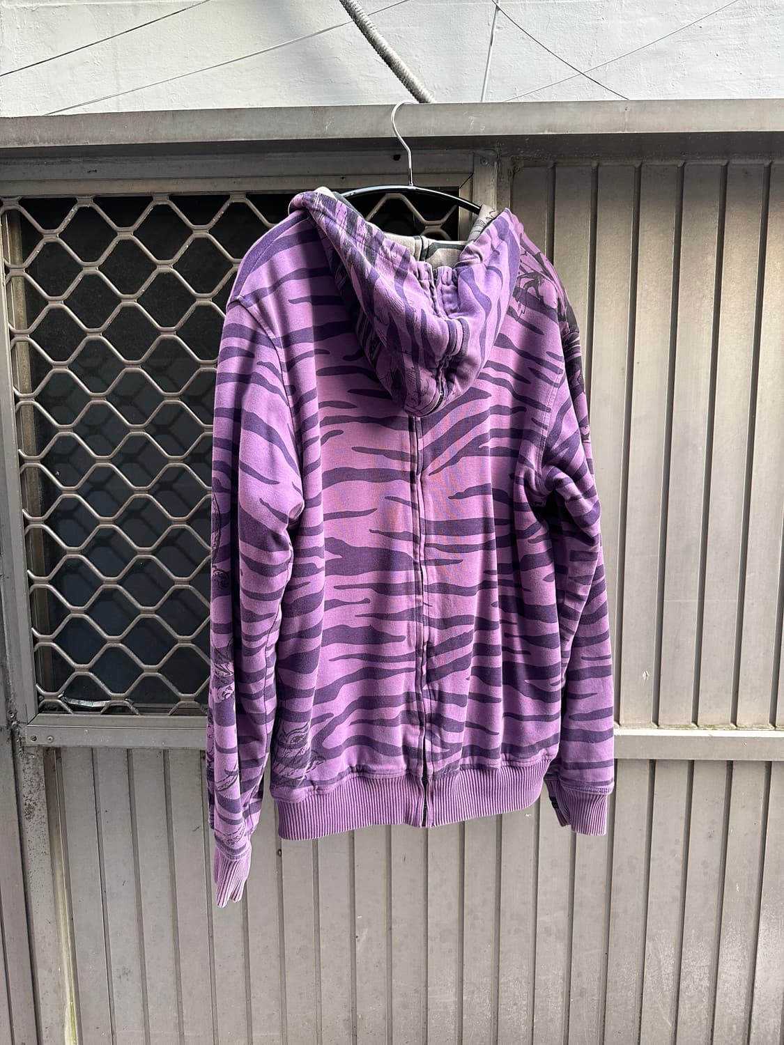 FLAP reversible punk printing hoody 상품이미지7