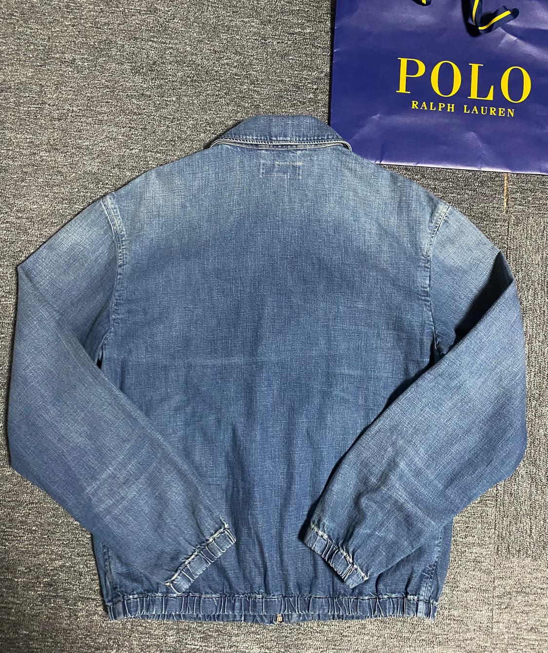 급처 24년 구매 폴로 베이포트 인디고 가먼트다이 데님 자켓 상품이미지10
