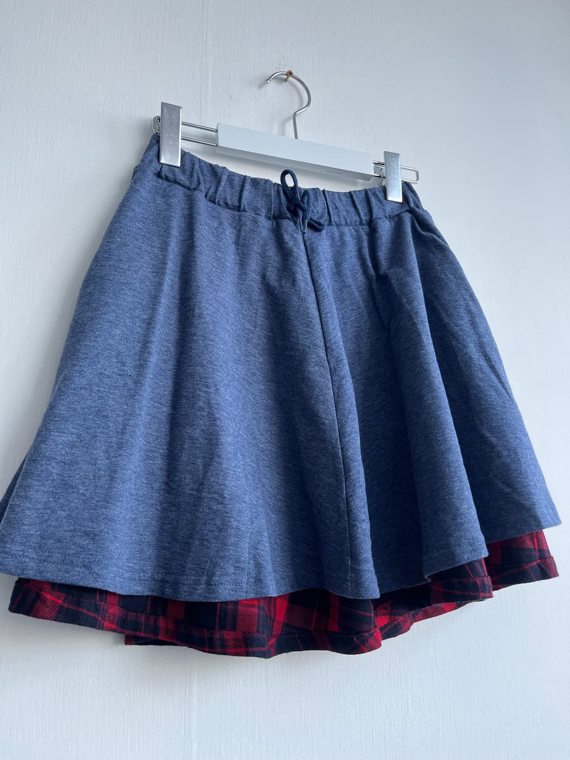 리버시블 체크 스커트 상품이미지5