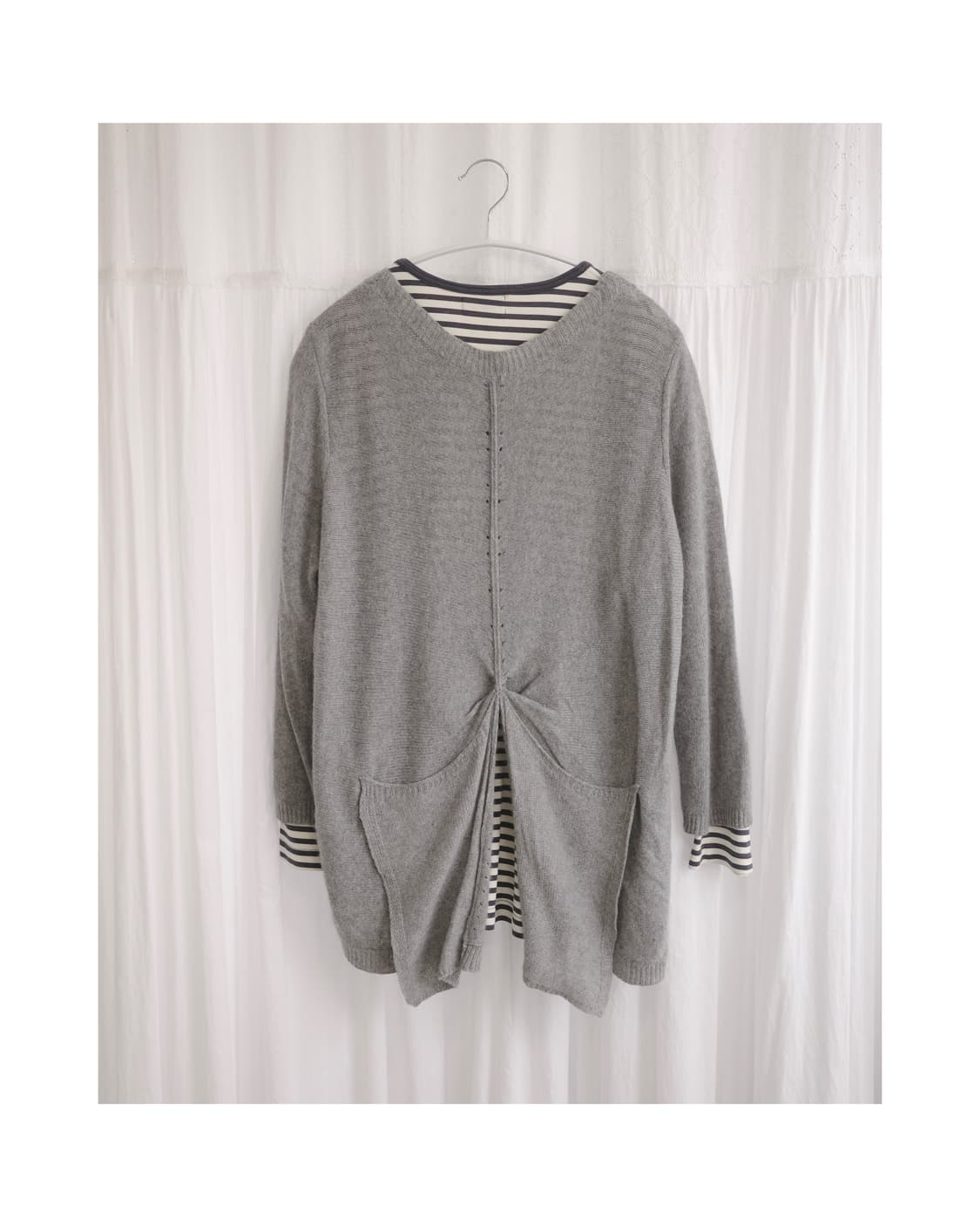 상의세트, Cashmere knit&stripe t-shirts 상품이미지2