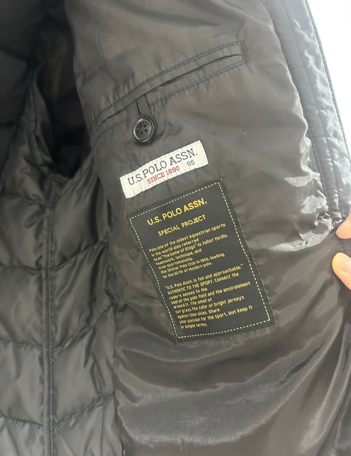 폴로 경량패딩 상품이미지3