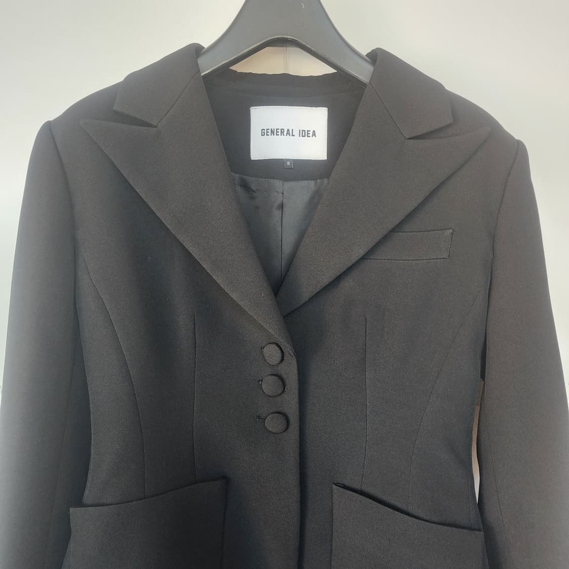 제너럴아이디어 블랙 여성 자켓 상품이미지2