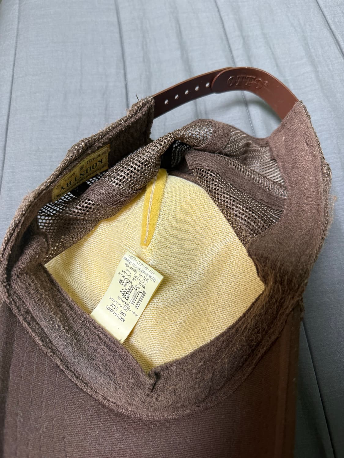 캐피탈 데님 리페어 트러커 캡 상품이미지3