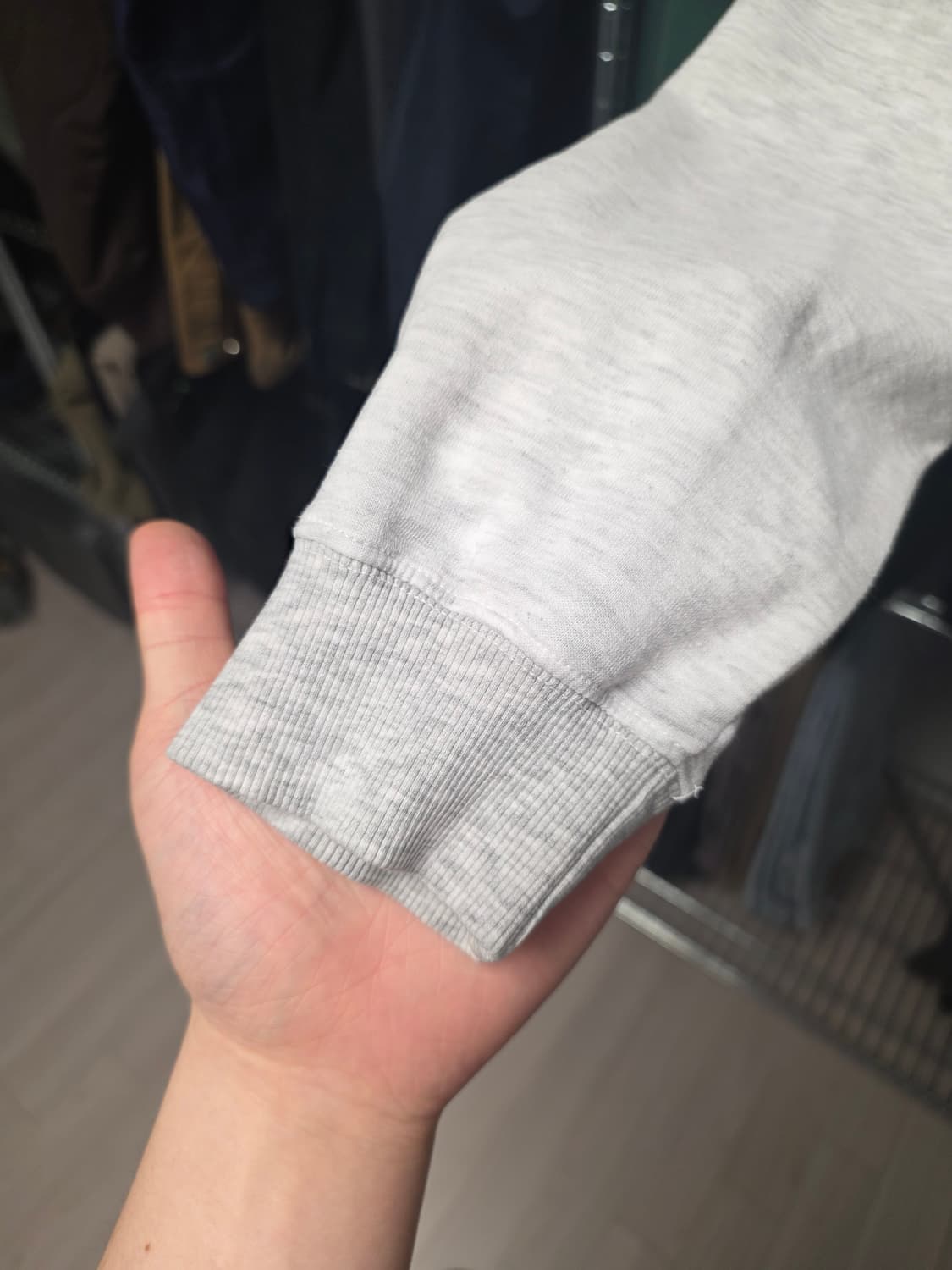 아이앱스튜디오 롱슬리브 그레이 XL 상품이미지4