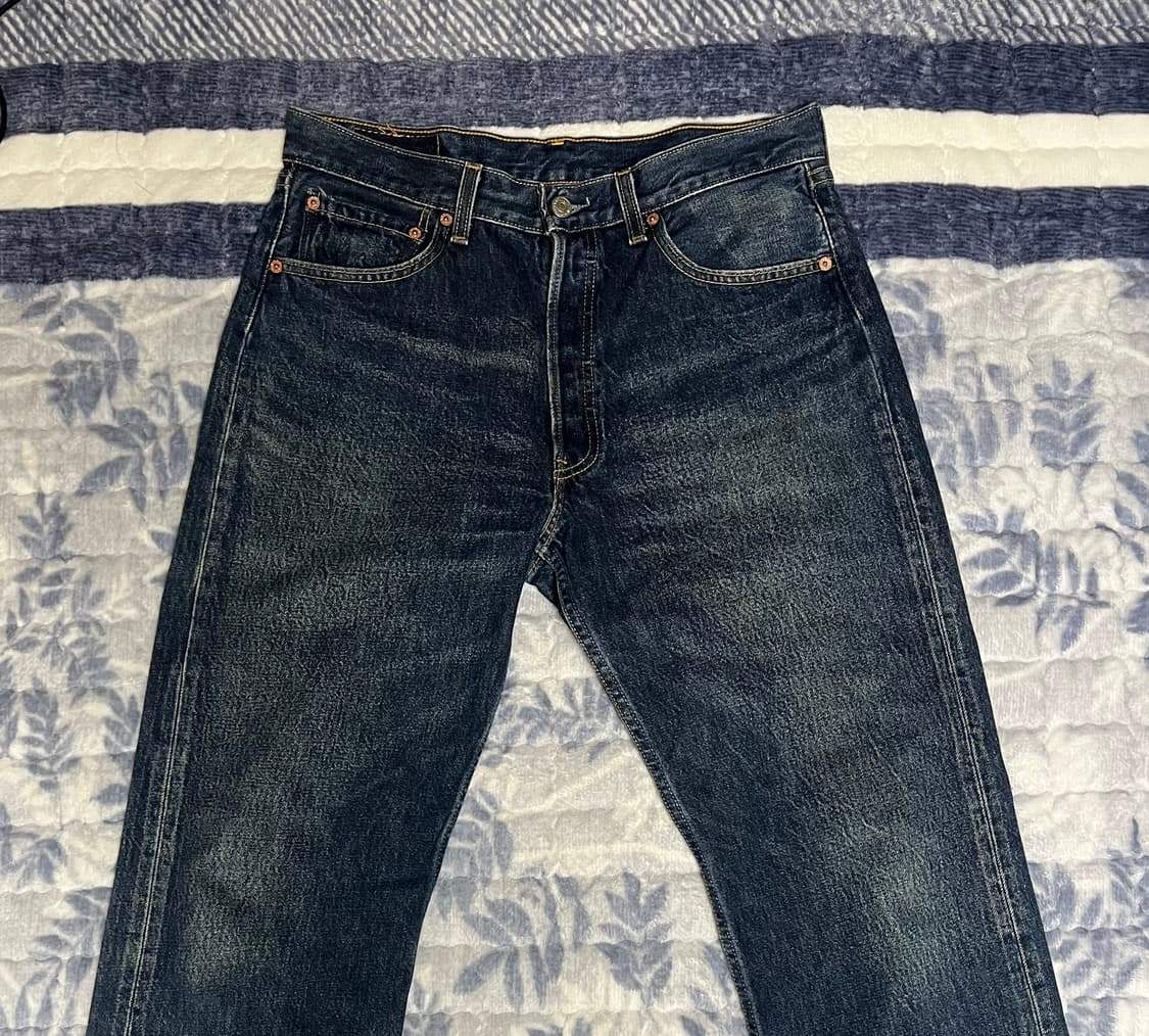 90s 리바이스 501 빈티지 데님 33-32 made in usa 상품이미지1