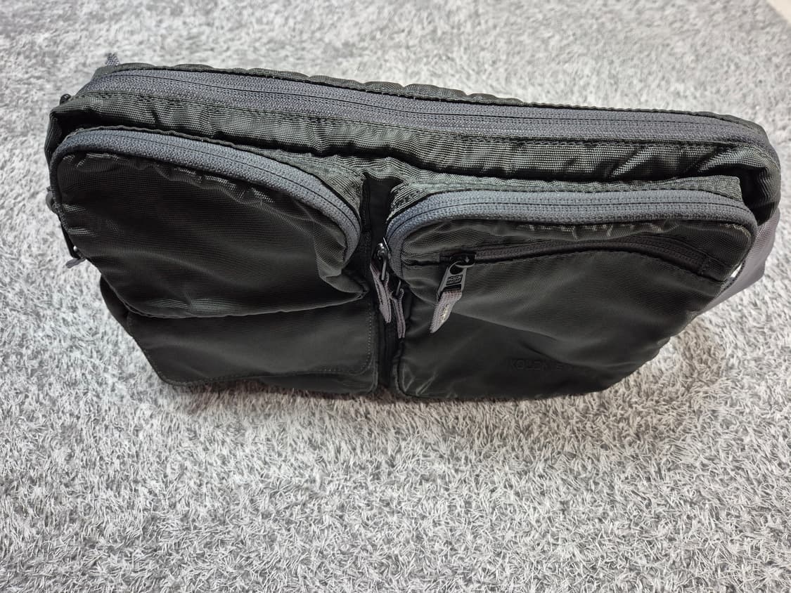 코오롱스포츠 멀티포켓 나일론 크로스백 상품이미지5