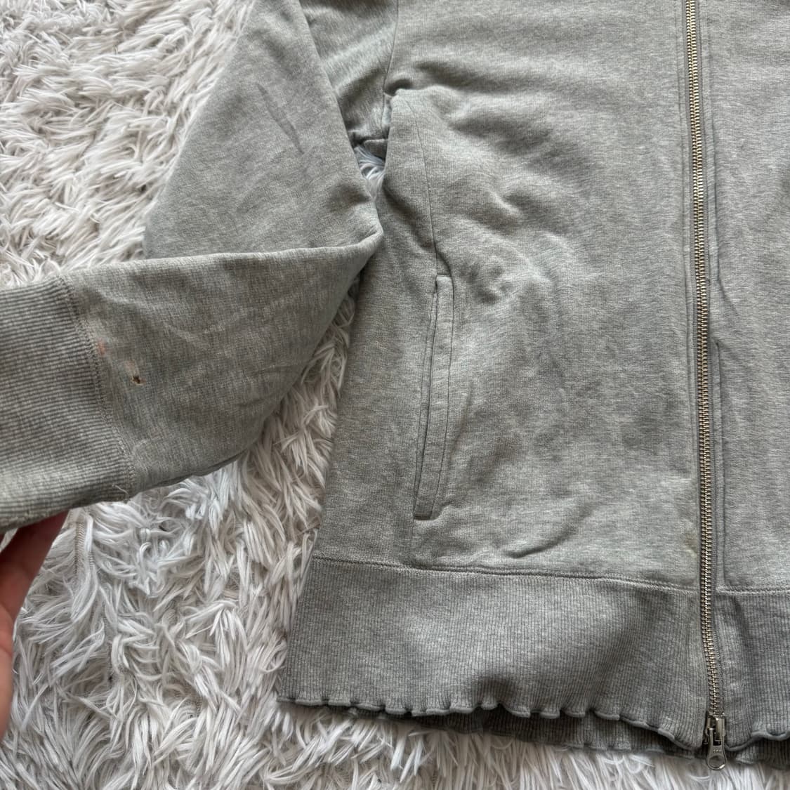 ADIDAS 일본빈티지 노드 후드집업 아디다스 빈티지후드집업 L 44 상품이미지8