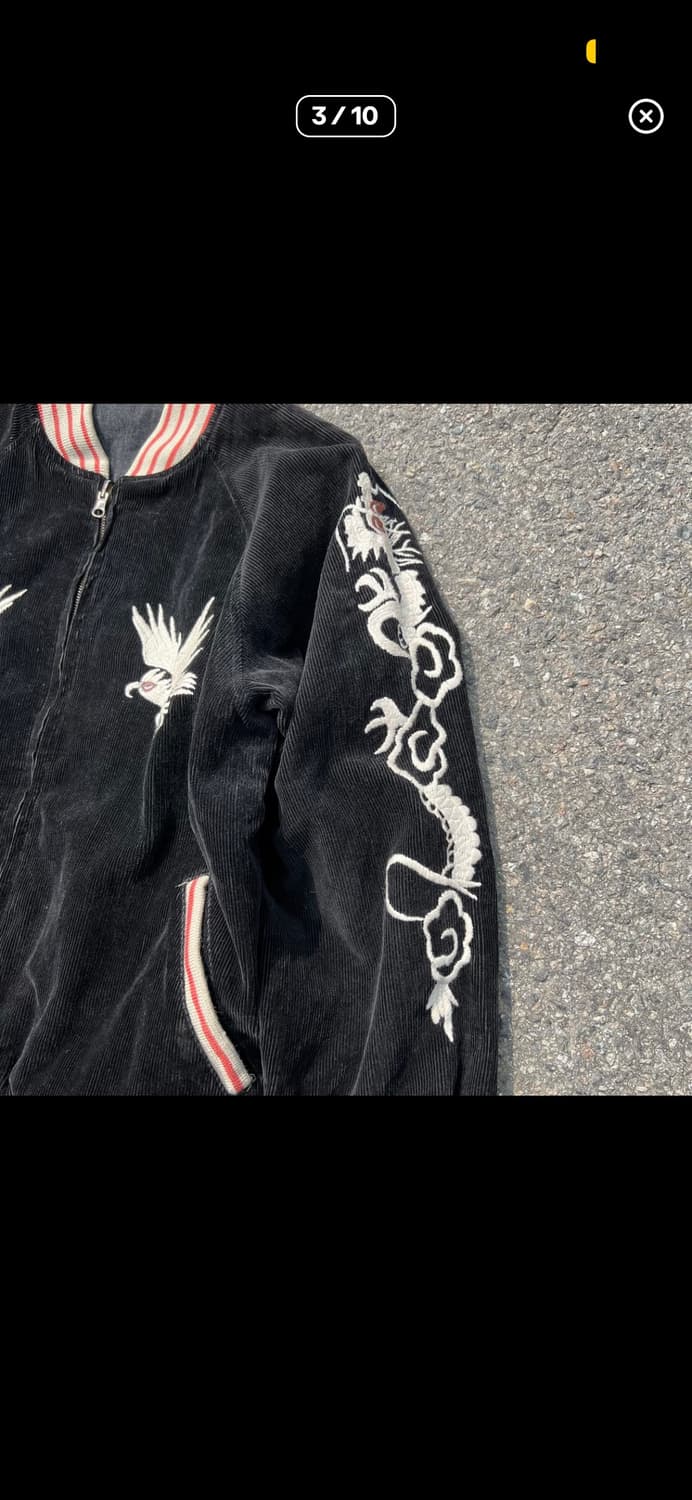 스크립트 리버시블 스카잔 상품이미지3