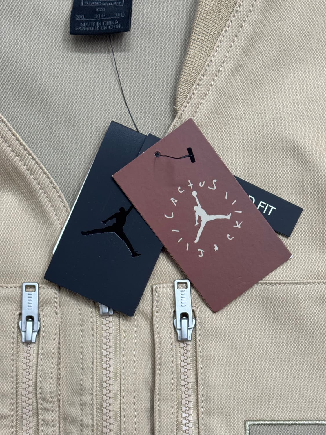 조던 x 트래비스 스캇 콜라보 유틸리티 베스트 3XL 상품이미지8