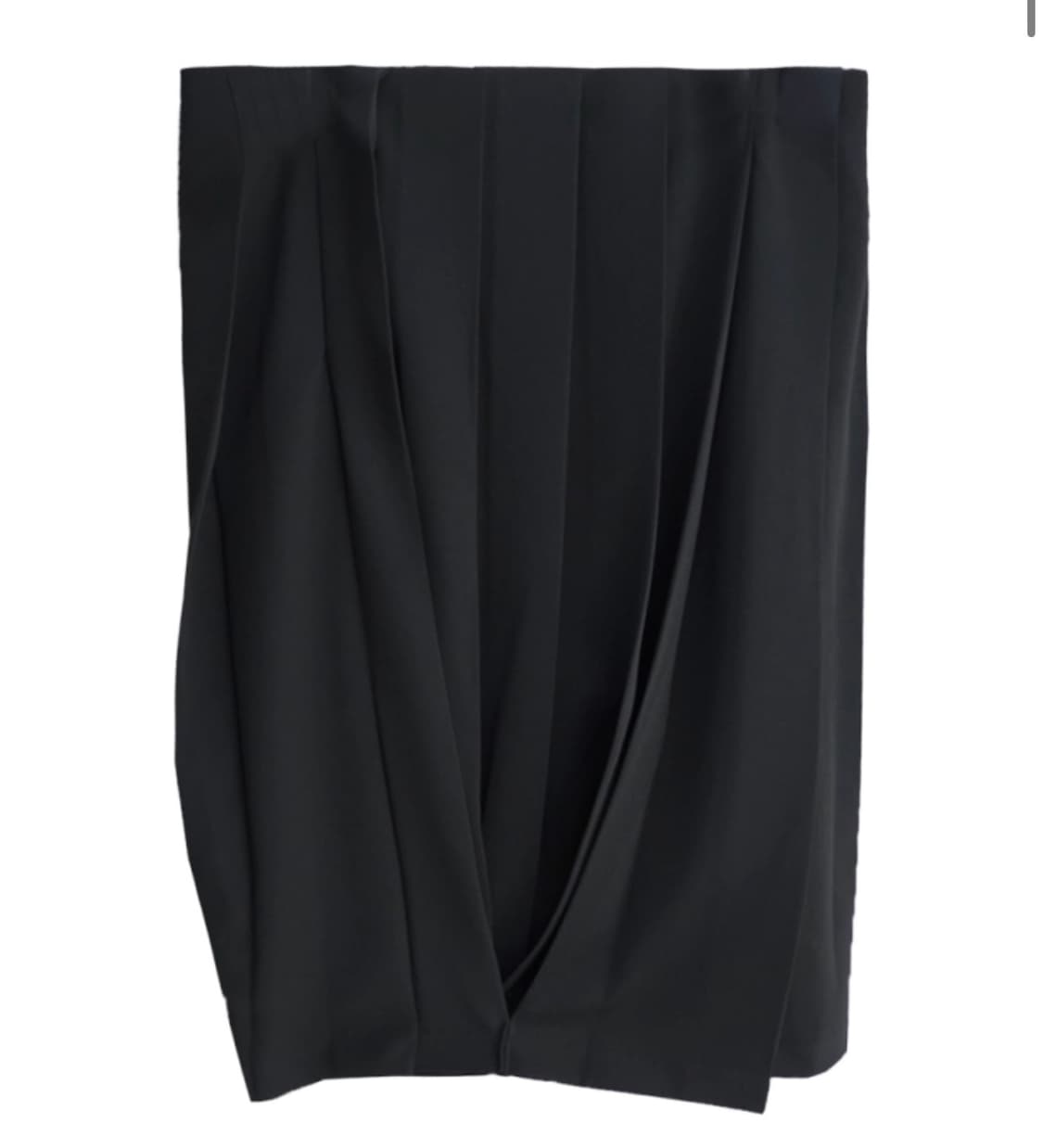 에옹쓰 플리츠스커트 pinched pleats skirt 블랙2 상품이미지3