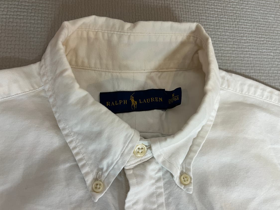 무료배송 백화점 정품 - 폴로 반팔 셔츠(화이트) M 상품이미지3