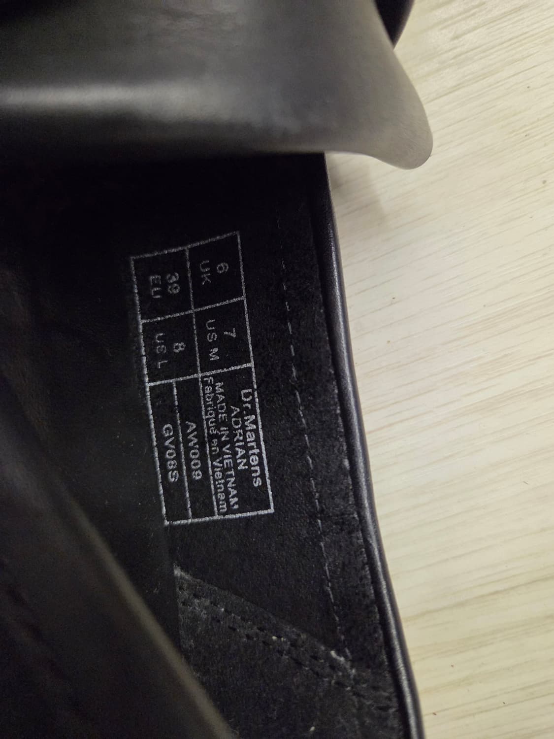 닥터마틴 아드리안 테슬 로퍼 블랙 250 상품이미지6