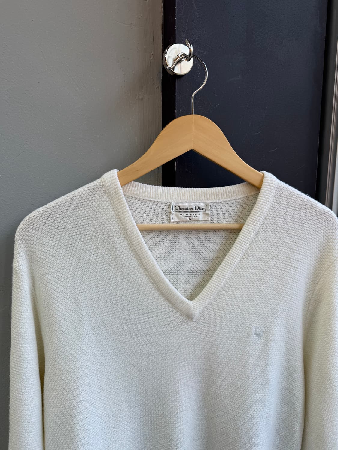 .L/ 크리스찬디올 1990AW 와플 니트 상품이미지3