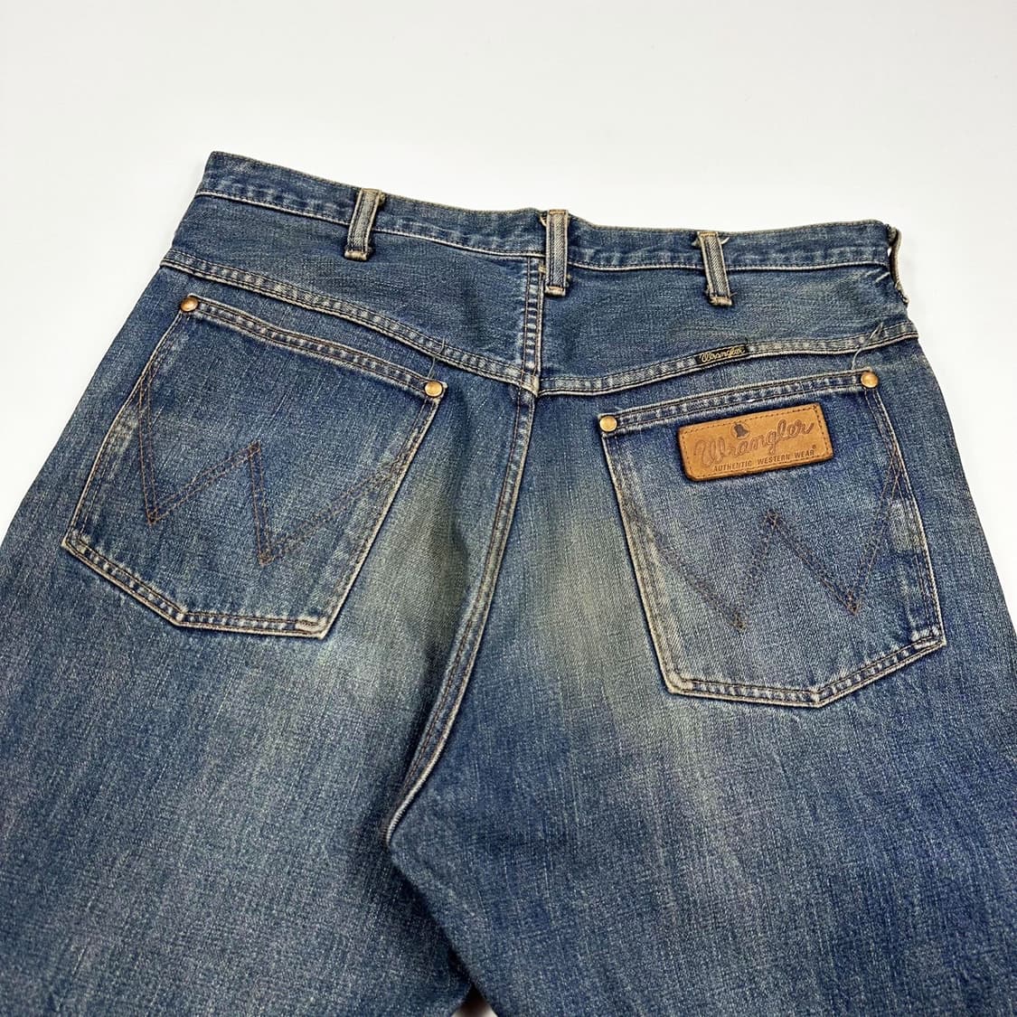 랭글러 재팬 워싱 와이드 데님 팬츠 (34인치) 상품이미지6